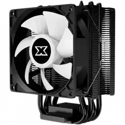 Windpower 964 RGB EN46478, Black Anodized, 90mm RGB PWM Fan, Single Rainbow LED Mode, Reinforced Plastic Backplate