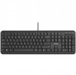 CANYON HKB-20, wired keyboard with Silent switches ,105 keys,black, 1.8 Meters cable length,Size 442*142*17.5mm,460g,BG layout