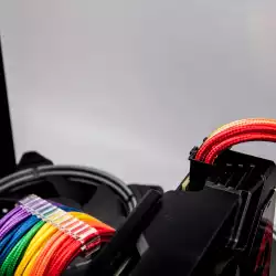 1stPlayer комплект удължителни кабели Custom Modding Cable Kit Rainbow - ATX24P, EPS, PCI-e - RB-001