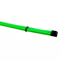 1stPlayer комплект удължителни кабели Custom Modding Cable Kit Neon Green - ATX24P, EPS, PCI-e - NGE-001