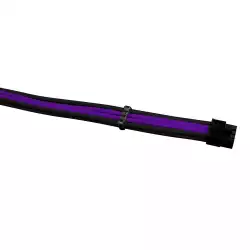 1stPlayer комплект удължителни кабели Custom Modding Cable Kit Black/Violet - ATX24P, EPS, PCI-e - BVL-001