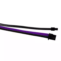 1stPlayer комплект удължителни кабели Custom Modding Cable Kit Black/Violet - ATX24P, EPS, PCI-e - BVL-001