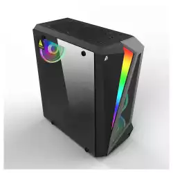 1stPlayer компютърна кутия Gaming Case ATX - R5 RGB Black - 3 Fans included