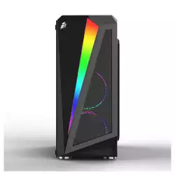 1stPlayer компютърна кутия Gaming Case ATX - R5 RGB Black - 3 Fans included