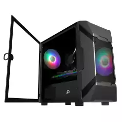 1stPlayer компютърна кутия Gaming Case mATX - D3 RGB Black