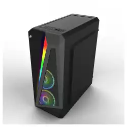 1stPlayer компютърна кутия Gaming Case ATX - R5 RGB Black - 3 Fans included