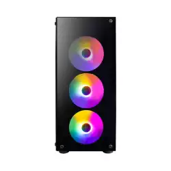 1stPlayer Кутия Case ATX - Fire Dancing V3-B RGB - 4 fans included