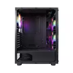 1stPlayer Кутия Case ATX - Fire Dancing V3-B RGB - 4 fans included