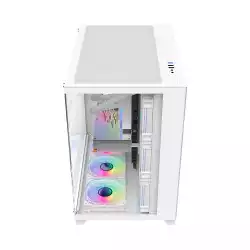 1stPlayer кутия Case ATX - MEGAVIEW MV8 White