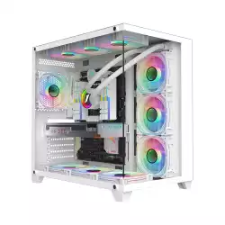 1stPlayer кутия Case ATX - MEGAVIEW MV8 White