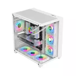 1stPlayer кутия Case ATX - MEGAVIEW MV8 White