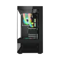 1stPlayer кутия Case ATX - MIKU Mi7-A Black - Reversed fans included