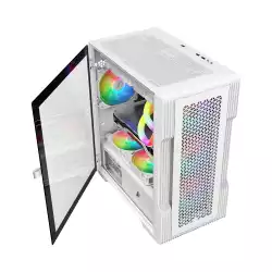 1stPlayer кутия Case mATX - TRILOBITE T3 Mesh White