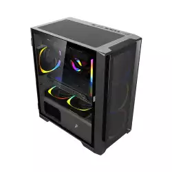 1stPlayer кутия Case mATX - TRILOBITE T4 Mesh Black