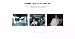70mai Видеорегистратор Dash Cam 4K Set A800S-1, Rear Cam included