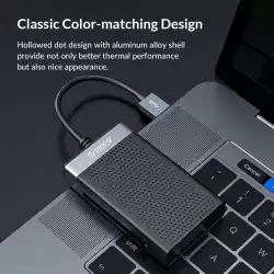 Orico четец за карти Card Reader USB Type C - CL4T-C3-BK