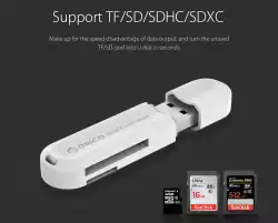 Orico четец на карти Card Reader USB3.0 Gray - CRS21-BK