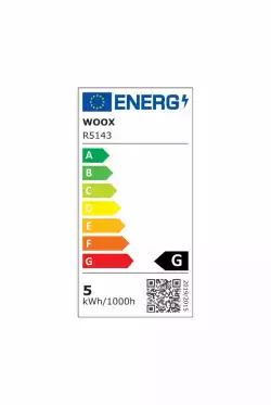 Woox смарт крушка Light - R5143 - WiFi Smart GU10 LED Clear Spot Bulb, 4.9W/50W, 345lm, Warm and Cool white