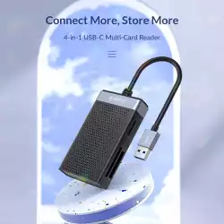 Orico четец за карти Card Reader USB Type C - CL4T-C3-BK