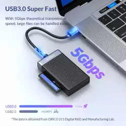 Orico четец за карти Card Reader USB Type C - CL4T-C3-BK