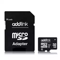 Addlink карта памет microSDXC 32GB UHS-1 Class 10 Adapter - ad32GBMSH310A