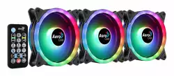 AeroCool комплект вентилатори Fan Pack 3-in-1 3x120mm - DUO 12 Pro - Addressable RGB with Hub, Remote - ACF3-DU10227.11