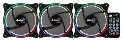 AeroCool комплект вентилатори Fan Pack 3-in-1 3x120mm - ECLIPSE 12 Pro - Addressable RGB with Hub, Remote - ACF3-EL10217.12