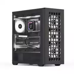 AeroCool кутия Case ATX - D502A Black, Addressable RGB