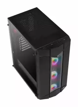 AeroCool кутия Case ATX - Sentinel BG - 4 Fans, A-RGB, Tempered Glass - ACCM-PB16043.11