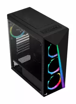 AeroCool кутия за компютър Case ATX - Shard - 4 x 120mm aRGB/Tempered Glass - ACCM-PV14043.11