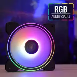 AeroCool вентилатор Fan 120 mm - Saturn 12F ARGB - Addressable RGB - ACF3-ST10237.01