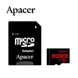 Apacer карта памет microSDXC 128GB UHS-I U1 Class 10, Adapter - AP128GMCSX10U5-R