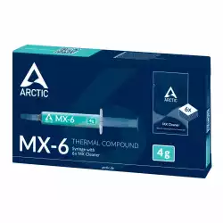 Arctic термо паста MX-6 Thermal Compound 4gr with 6pcs MX Cleaner