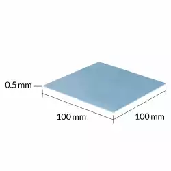 Arctic Термопад Thermal pad TP-3 100x100mm, 0.5mm - ACTPD00052A