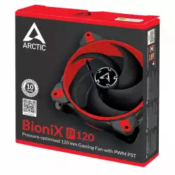 Arctic вентилатор Fan 120mm - BioniX P120 PWM PST - Red