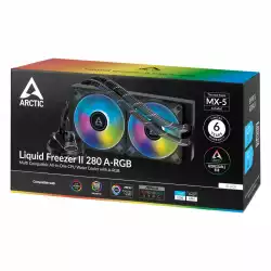 Arctic водно охлаждане Liquid Freezer II - 280 A-RGB Black