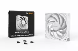 be quiet! вентилатор Fan 120mm - Pure Wings 3 120mm PWM high-speed White