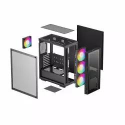 DeepCool Кутия Case ATX - MATREXX 55 V4 C