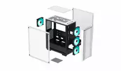 DeepCool кутия Case EATX - CK560 WH - RGB