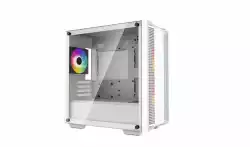 DeepCool кутия Case mATX - CC360 A-RGB White