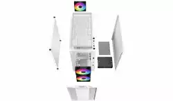 DeepCool кутия Case mATX - CC360 A-RGB White