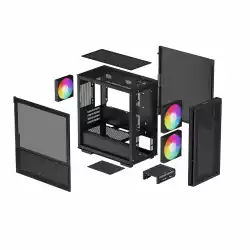 DeepCool кутия Case mATX - CH360