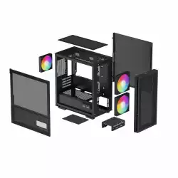 DeepCool кутия Case mATX - CH360 DIGITAL