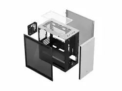 DeepCool Кутия за компютър Case mATX - MACUBE 110 WH