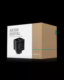 DeepCool охладител за процесор CPU Cooler - AK500 Digital - LGA1700/AM5