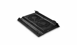 Охладител за лаптоп DeepCool N8 BLACK, 17", 2x140 mm, Черен