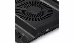 Охладител за лаптоп DeepCool N8 BLACK, 17", 2x140 mm, Черен