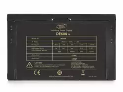 DeepCool захранващ блок PSU 600W - DE600 v2