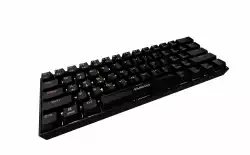 Gamdias геймърска клавиатура Gaming Keyboard Mechanical - HERMES E3 RGB - Black, 61 keys, 1000Hz