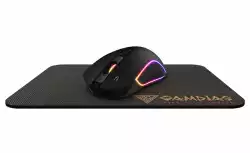 Gamdias Геймърска мишка Gaming Mouse - ZEUS E3 + PAD - 3600dpi, Backlight